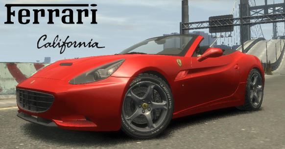 новые модели авто для gta, эксклюзивные модели авто для gta, ferrari california